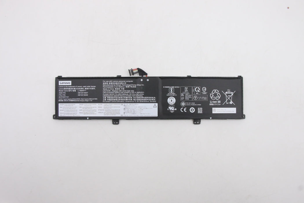 EAN 5704174326069 - Lenovo 5B10X19049 refacción para laptop Batería imagen 1