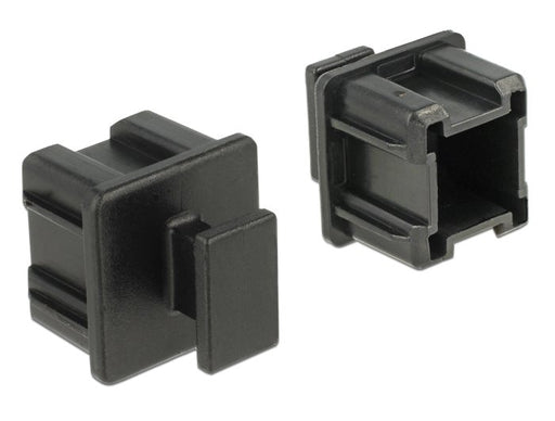 EAN 4043619640126 - DeLOCK 64012 tapa de seguridad para enchufe Negro 10 pieza(s) imagen 1