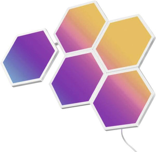 EAN 6974316994251 - Govee RGBIC Glide Hexa Light Panels 5 pcs Luz de pared inteligente Wi-Fi/Bluetooth imagen 1