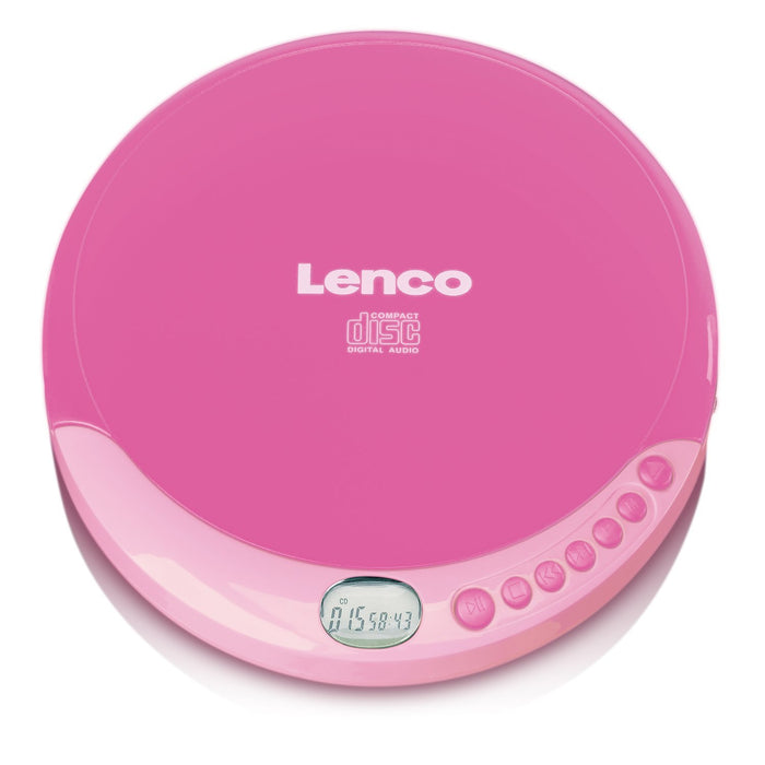 EAN 8711902043911 - Lenco CD-011 Reproductor de CD portátil Rosa imagen 1