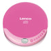 EAN 8711902043911 - Lenco CD-011 Reproductor de CD portátil Rosa imagen 1