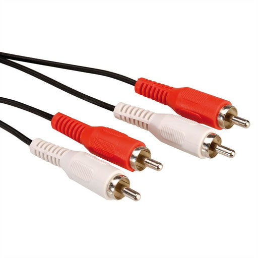 EAN 7611990151141 - ROLINE 11.99.4338 cable de audio 10 m 2 x RCA Negro imagen 1