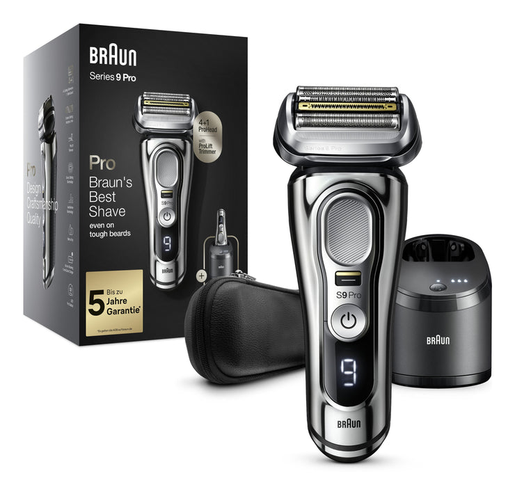 EAN 8700216050197 - Braun Series 9 9486cc Máquina de afeitar de láminas Recortadora Cromo imagen 1