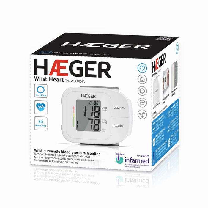 EAN 5608475012617 - Haeger TM-WRI.004A tensiómetro Muñeca Automático 2 usuario(s) imagen 5