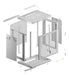 EAN 5901969441338 - Lanberg WF01-6412-23S armario rack 12U Bastidor de pared Gris imagen 13