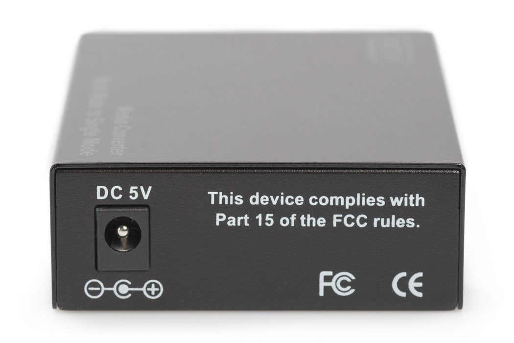 EAN 4016032445746 - Digitus DN-82124 convertidor de medio 1000 Mbit/s 1310 nm Monomodo, Multimodo Negro imagen 2