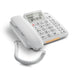 EAN 4250366856643 - Gigaset DL380 Teléfono analógico Identificador de llamadas Blanco imagen 1