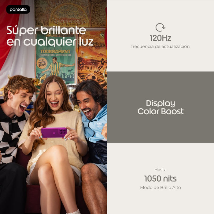 EAN 0840493620510 - Motorola moto g47 16,9 cm (6.67") SIM doble Android 16.0 5G USB Tipo C 8 GB 128 GB 5200 mAh Rosa imagen 10