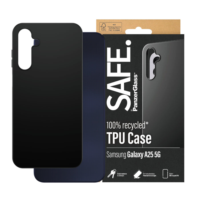 EAN 5711724956850 - PanzerGlass SAFE. by ® TPU Case Samsung Galaxy A25 5G | Black funda para teléfono móvil Negro imagen 2