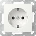EAN 4010337092940 - GIRA System 55 toma de corriente Schuko Blanco imagen 1