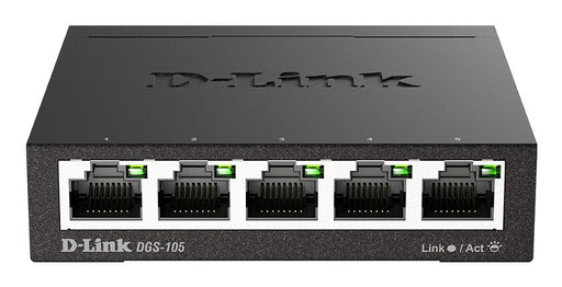 EAN 0790069368226 - D-Link DGS-105 No administrado L2 Gigabit Ethernet (10/100/1000) Negro imagen 1