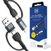 EAN 5903108680363 - 3MK 5903108680363 cable USB USB 2.0 1 m USB A/USB C USB C/Lightning 0,48 Gbit/s 60 W Negro imagen 1