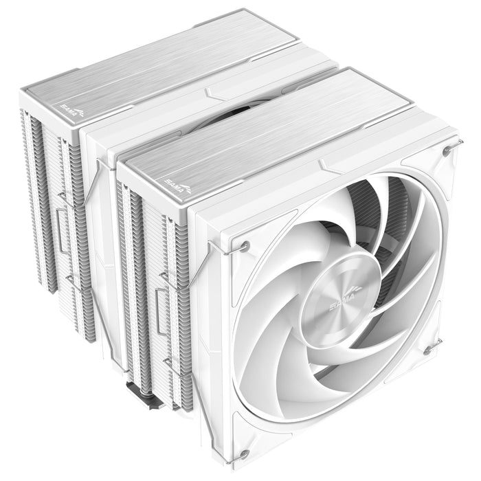 EAN 6930788486373 - SAMA Gears A60W Procesador Refrigerador de aire 12 cm Blanco 1 pieza(s) imagen 1