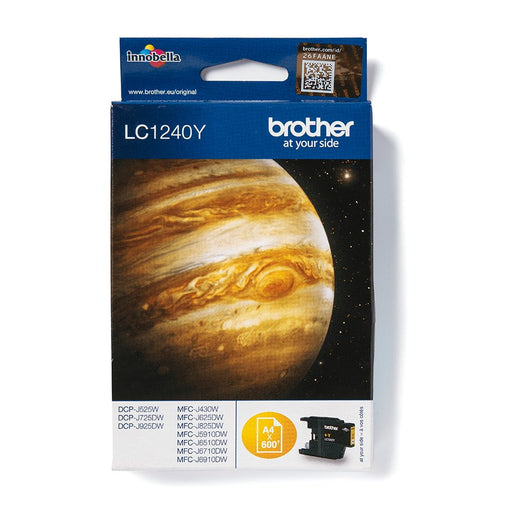 EAN 4977766694032 - Brother LC-1240Y cartucho de tinta 1 pieza(s) Original Amarillo imagen 1
