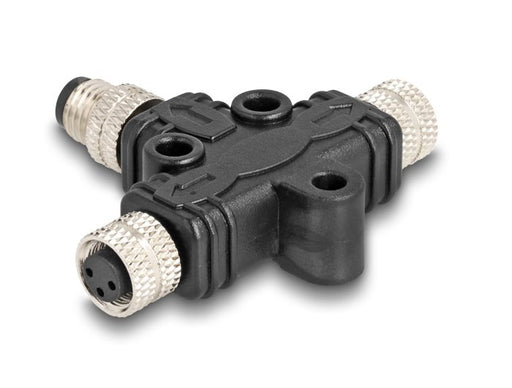 EAN 4043619605750 - DeLOCK 60575 cable divisor y combinador Divisor de señal para cable coaxial Negro imagen 1