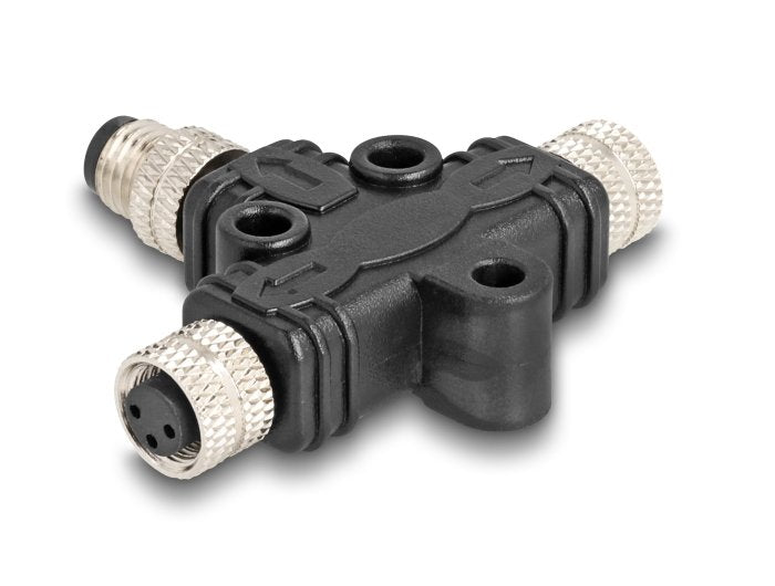 EAN 4043619605750 - DeLOCK 60575 cable divisor y combinador Divisor de señal para cable coaxial Negro imagen 1