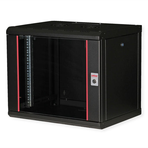 EAN 7630049601758 - ROLINE 26.21.0172 armario rack 9U Bastidor de pared Negro imagen 1