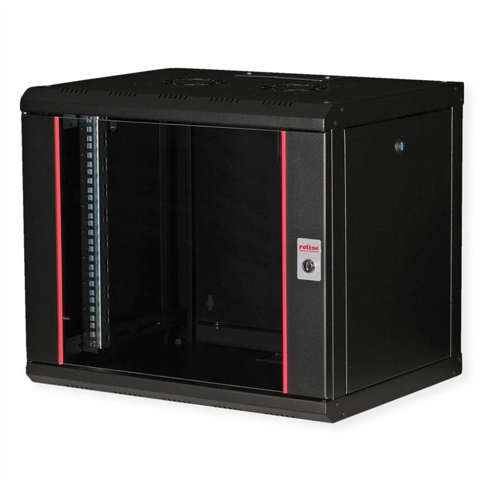 EAN 7630049601758 - ROLINE 26.21.0172 armario rack 9U Bastidor de pared Negro imagen 1
