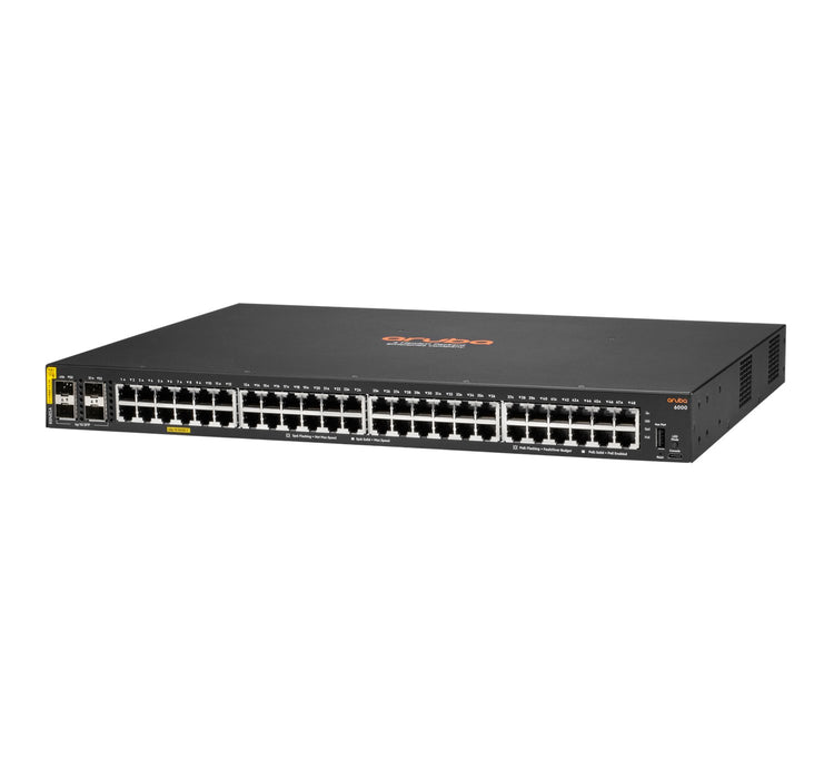 EAN 5704174943938 - HPE Aruba Networking CX 6000 48G Class4 PoE 4SFP 370W Gestionado L3 Gigabit Ethernet (10/100/1000) Energí imagen 2