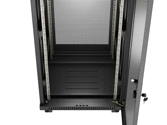 EAN 5901969447880 - Lanberg FF01-6624-23BL armario rack 24U Rack o bastidor independiente Negro imagen 8