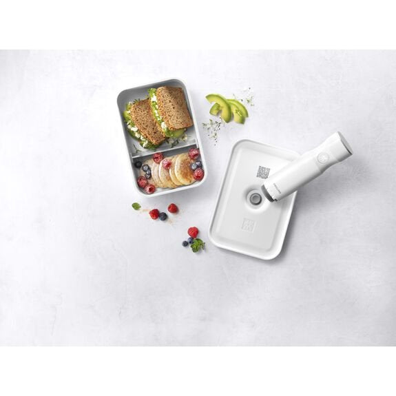 EAN 4009839642210 - ZWILLING FRESH & SAVE Táper 1 L Plástico, Silicona Gris, Blanco 1 pieza(s) imagen 6