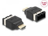 EAN 4043619659630 - DeLOCK 65963 cambiador de género para cable Negro imagen 2