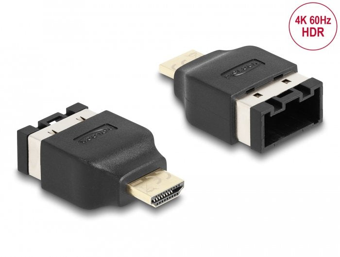EAN 4043619659630 - DeLOCK 65963 cambiador de género para cable Negro imagen 2