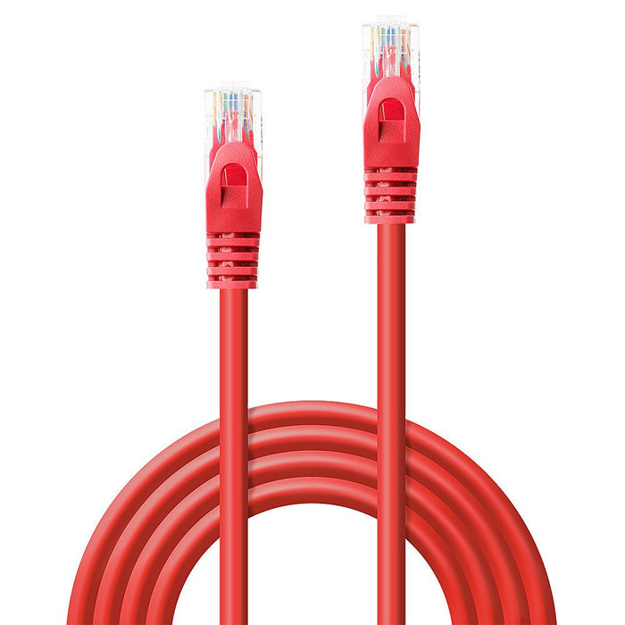 EAN 4002888481830 - Lindy 48183 cable de red Rojo 2 m Cat6 U/UTP (UTP) imagen 3