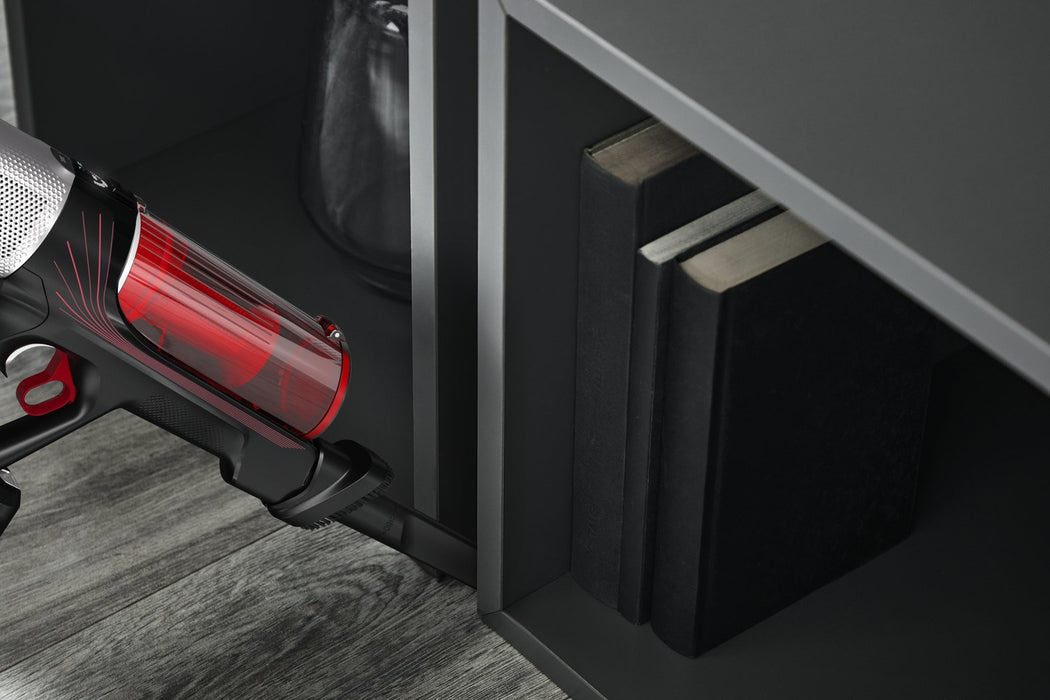 EAN 3221616046238 - Rowenta RH2078 Aspiradora escoba 2 en 1 Batería Secar Sin bolsa 0,4 L 250 W Negro, Rojo imagen 8