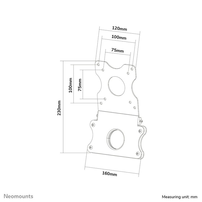 EAN 8717371445546 - Neomounts FPMA-VESAMAC2127 accesorio para soporte de monitor imagen 6