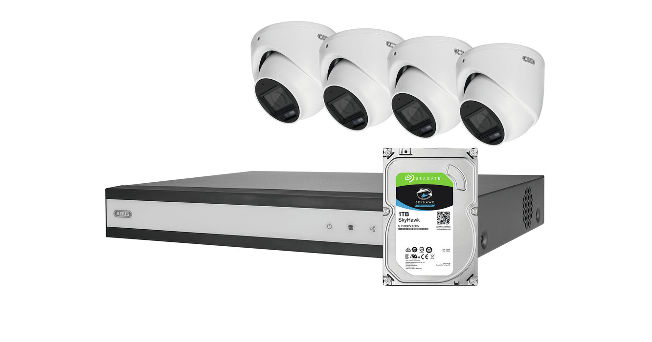 EAN 4003318841477 - ABUS TVVR33843D 8-Kanal Hybrid Analog Komplettset TVVR33843D Kabelgebunden IP-Überwachungs-Set 2960 x 166 imagen 2