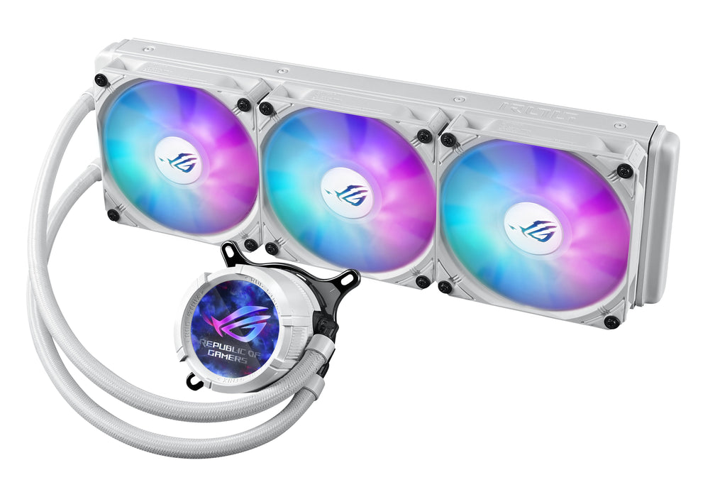 EAN 4711387579695 - ASUS ROG Strix LC III 360 ARGB White Edition Procesador Sistema de refrigeración líquida todo en uno 12 c imagen 2