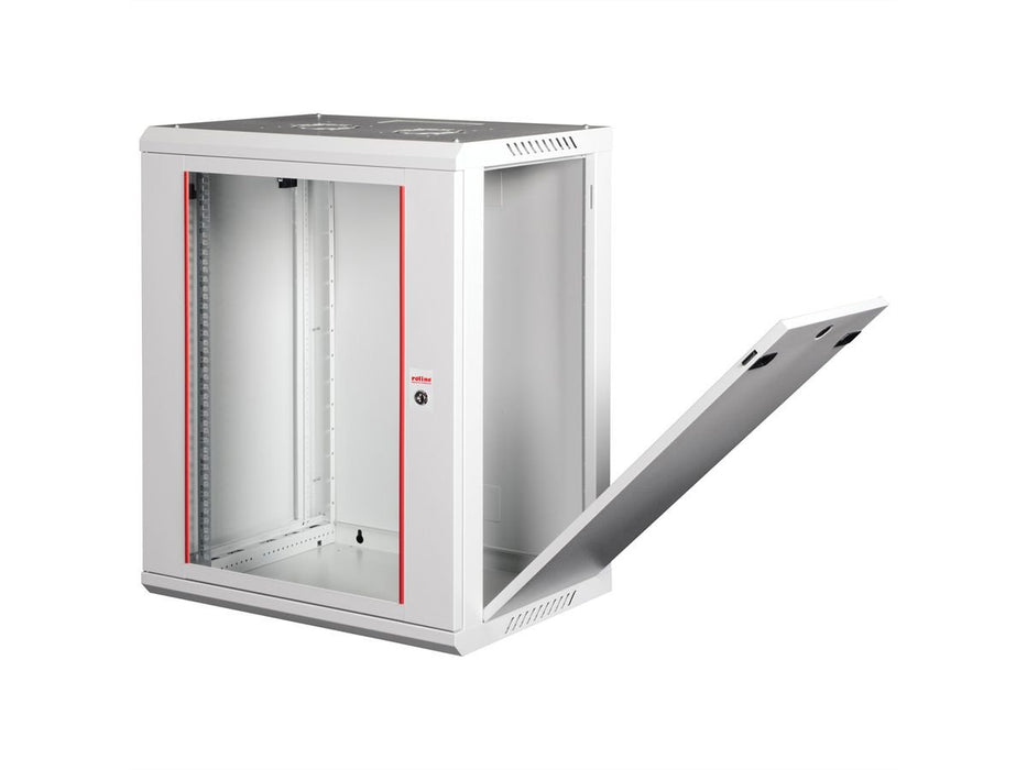 EAN 7630049601291 - ROLINE 26.21.0126 armario rack 15U Bastidor de pared Gris imagen 4