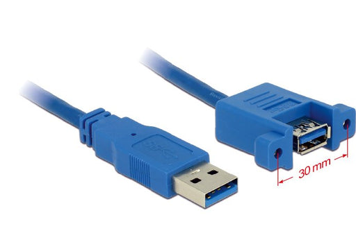 EAN 4043619851126 - DeLOCK USB 3.0 A, 1m cable USB USB 3.2 Gen 1 (3.1 Gen 1) USB A Azul imagen 2