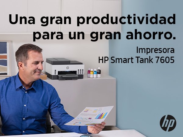 EAN 0195908302643 - HP Smart Tank 7605 All-in-One Printer Inyección de tinta térmica A4 4800 x 1200 DPI 15 ppm Wifi imagen 13