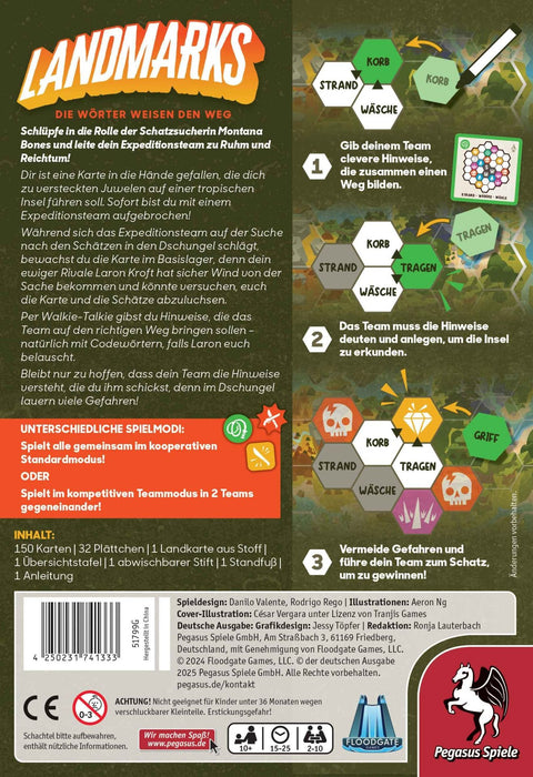 EAN 4250231741333 - Pegasus Spiele Landmarks 25 min Juego de mesa Familia imagen 4