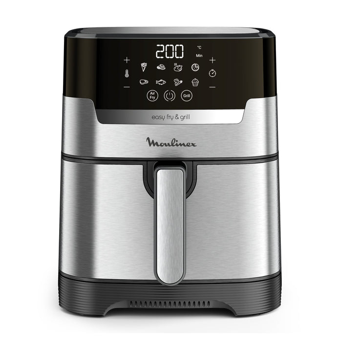 EAN 3045380021761 - Moulinex EZ505D10 freidora Sencillo 4,2 L Independiente 1400 W Freidora de aire caliente Acero inoxidable imagen 1