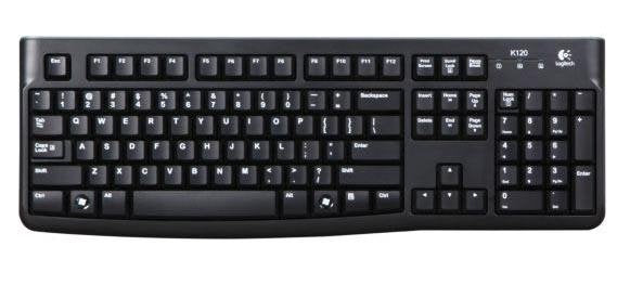 EAN 5099206022904 - Logitech K120 for Business teclado USB Nórdico Negro imagen 1