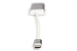 EAN 4016032385950 - Digitus DA-70836 adaptador de cable de vídeo 0,2 m USB Tipo C Plata imagen 2