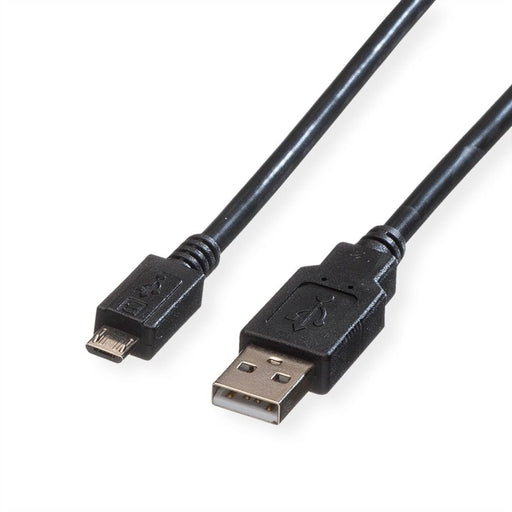 EAN 7611990188253 - ROLINE 11.02.8752 cable USB USB 2.0 1,8 m USB A Micro-USB B Negro imagen 1