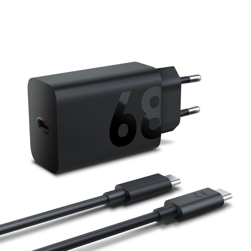 EAN 0197531544216 - Lenovo 68W USB-C Wall Charger Tableta, Universal Negro Corriente alterna Interior imagen 1