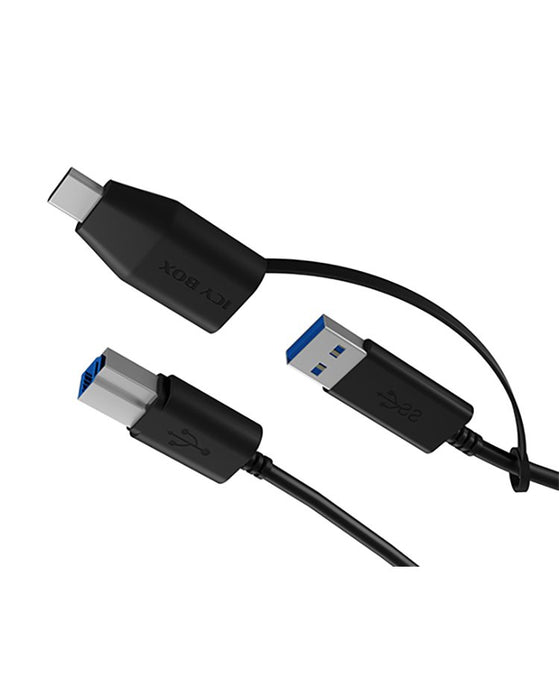 EAN 4250078171423 - ICY BOX IB-CB032 cable USB USB 3.2 Gen 1 (3.1 Gen 1) 1 m USB B USB A Negro imagen 6