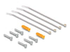 EAN 4043619670543 - DeLOCK 67054 accesorio para módulo Keystone Soporte para instalación en carcasa imagen 4