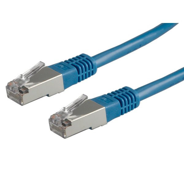 EAN 7611990167135 - ROLINE 21.15.0384 cable de red Azul 0,5 m Cat5e SF/UTP (S-FTP) imagen 1
