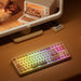 EAN 6978414651764 - Akko Bun Wonderland TAC87 teclado Juego USB + RF Wireless + Bluetooth QWERTY Inglés de EE. UU. Naranja imagen 5