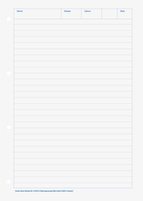 EAN 4003273107205 - Brunnen 1042927 papel de cuaderno 210 x 297 mm (A4) 50 hojas imagen 2