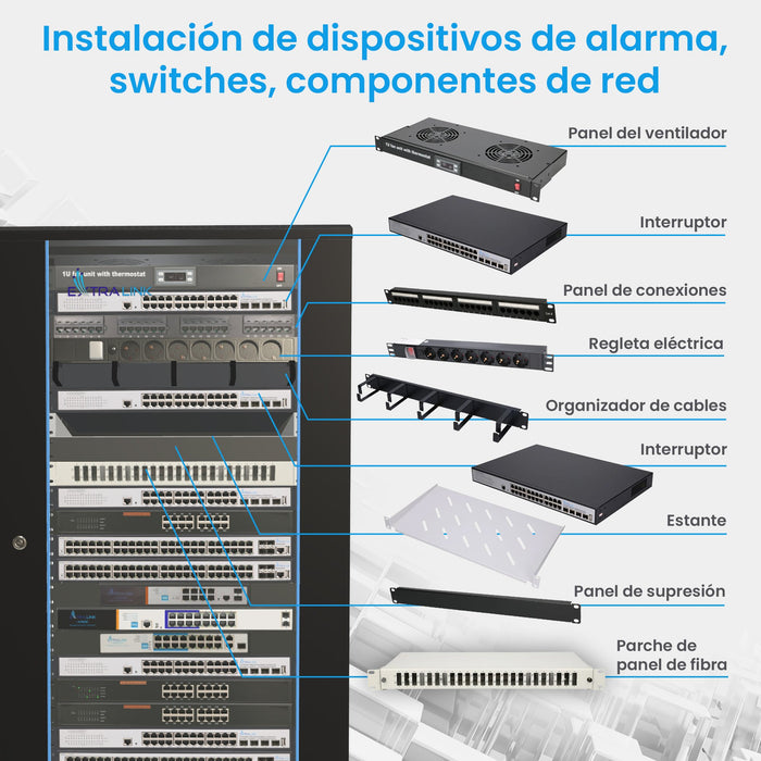 EAN 5903148914398 - Extralink EX.14398 armario rack Rack o bastidor independiente imagen 16