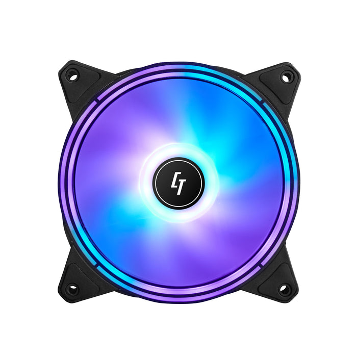 EAN 0753263077257 - Chieftec NF-1225RGB sistema de refrigeración para ordenador Carcasa del ordenador Ventilador 12 cm Negro  imagen 4