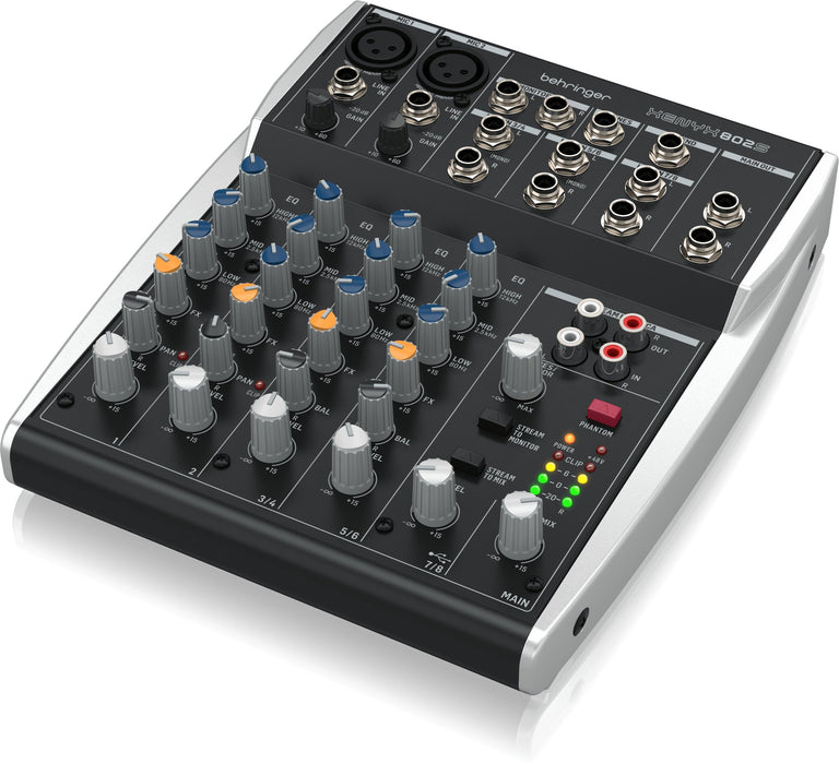 EAN 4033653072267 - Behringer Xenyx 802S 2 canales Negro, Plata imagen 2