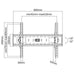EAN 7611990118403 - VALUE 17.99.1218 soporte para TV 152,4 cm (60") Negro imagen 2
